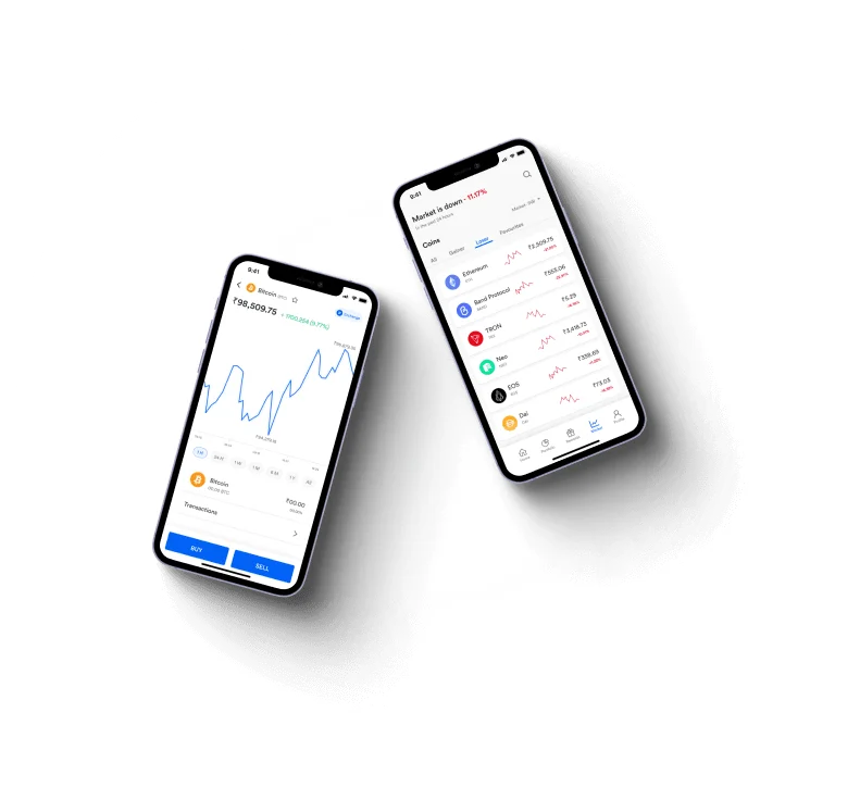 CryptoUP - Proces zápisu do aplikace CryptoUP